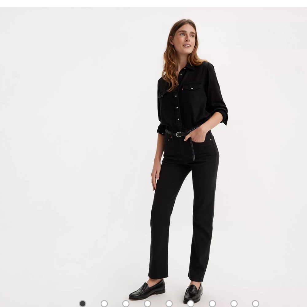 501® ORIGINAL FIT WOMEN'S JEANS in Black